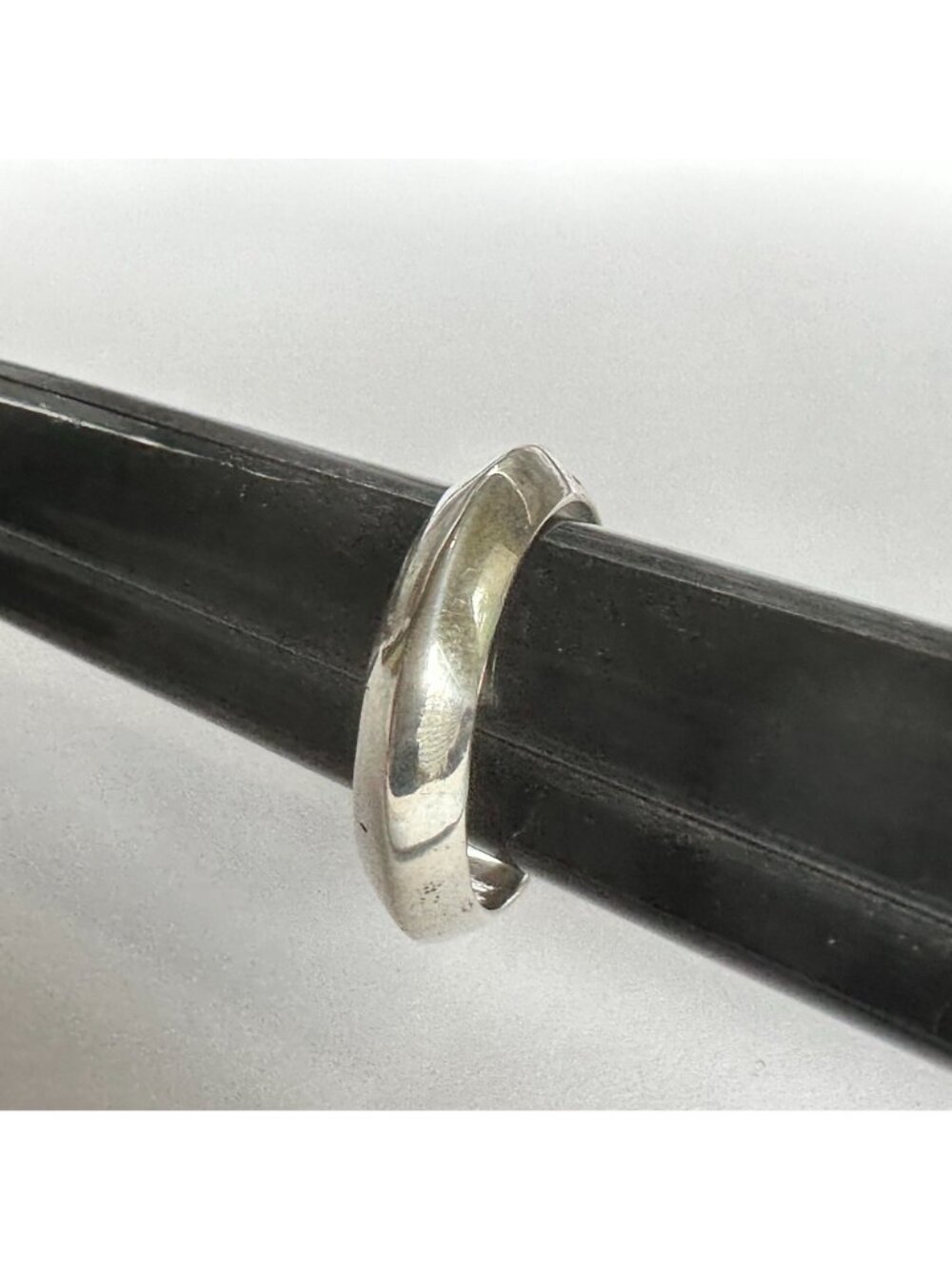 Sterling Silver Band Ring 925 Size 6.5 Classic - Picture 4 of 5